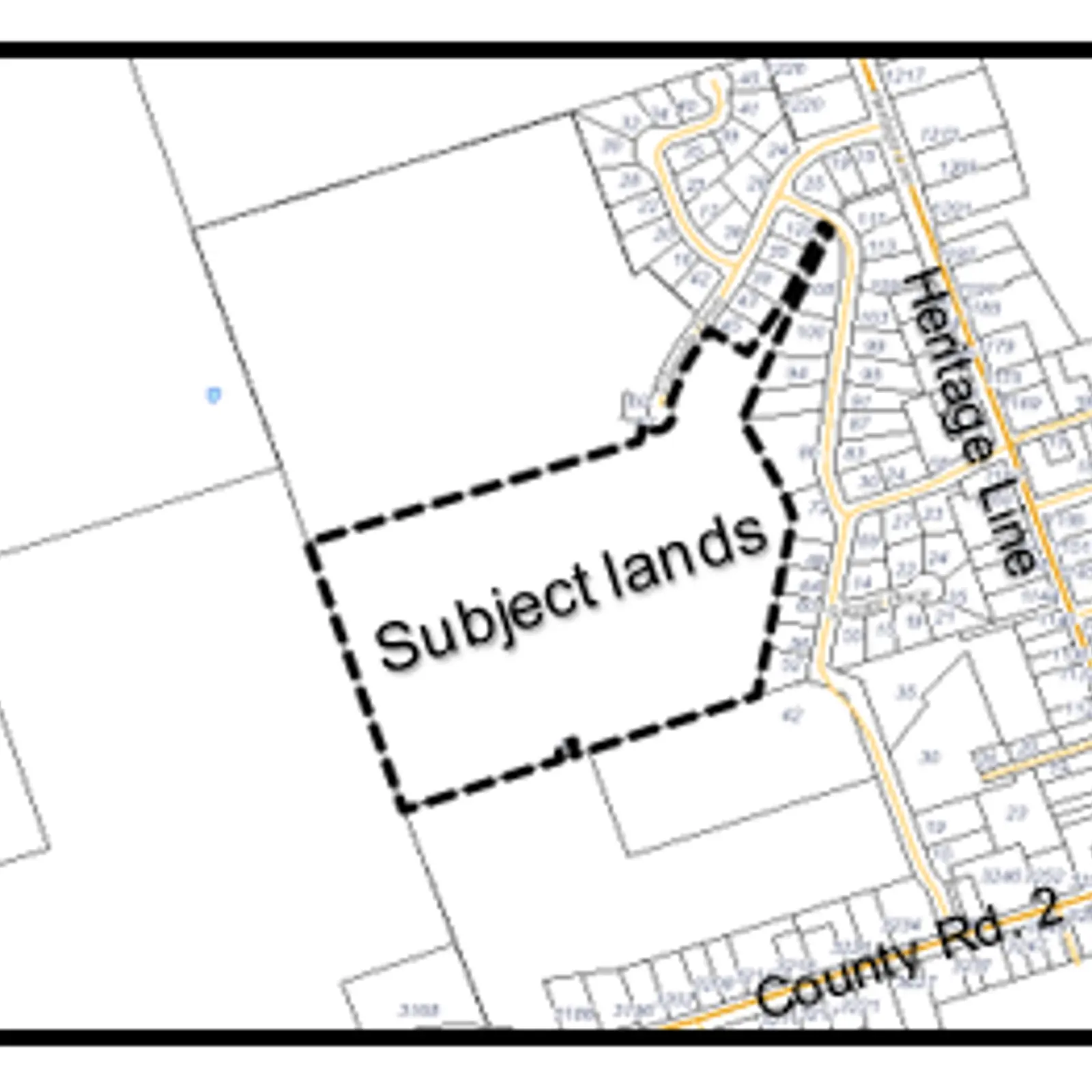Notice of Complete Application for Plan of Subdivision - File #15T ...